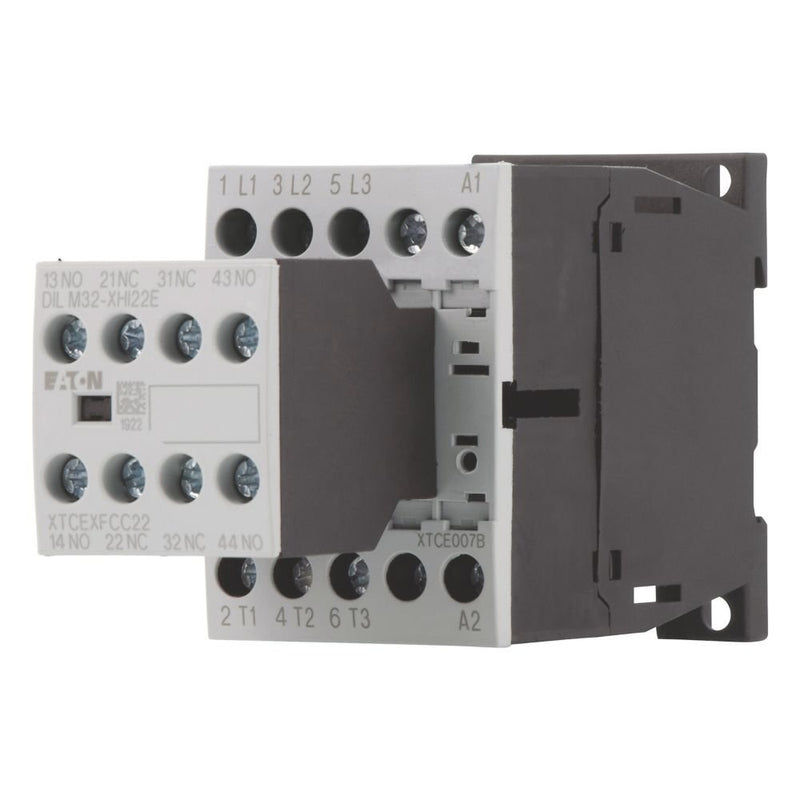 Eaton - Leistungsschütz zum Schalten von Wechselstrom Leistungsschütz DILM7-22(230V50HZ) 3kW/400V,AC