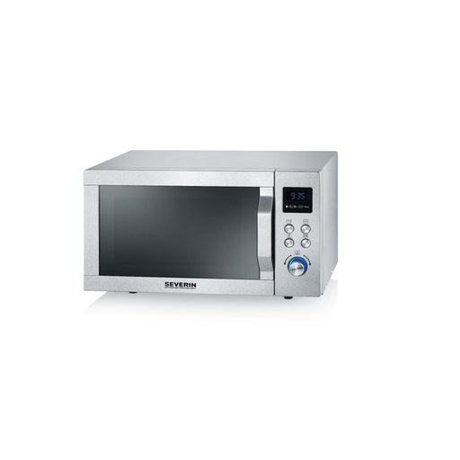 Severin - Mikrowellengerät Mikrowelle m.Grill MW 7774 eds-geb/si Heißluft,25L