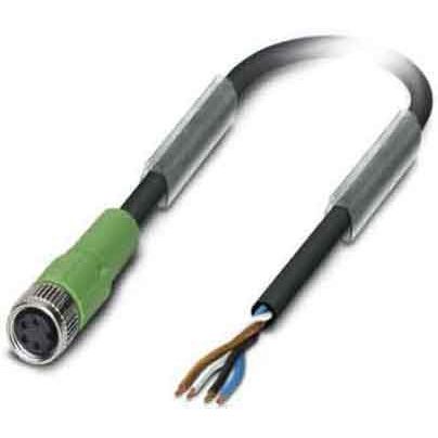 Phoenix Contact - Konfektioniertes Sensor-Aktor-Kabel Sensor-Kabel, Buchse M8 SAC4P-5,0-PUR/M8FS gerade,4p.,5m