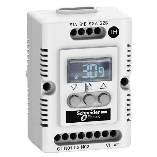 Schneider Electric - Steuerung Klimatisierung (Schaltschrank) Elektro.-Thermostat NSYCCOTH30VID 24V