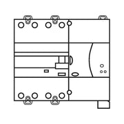 Doepke - Fehlerstrom-Schutzschalter mit Zusatzeinrichtung Fehlerstromschutzschalter DRCCB 5 ST040-4/0,3A Selftest
