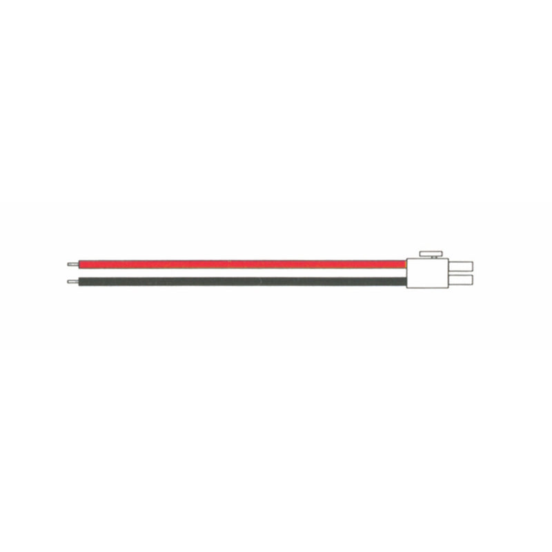 Scharnberger+Hasenbein - Elektrisches Zubehör/Ersatzteile für Leuchten Anschlussleitung 1000mm 55001 0,35qmm rt/sw