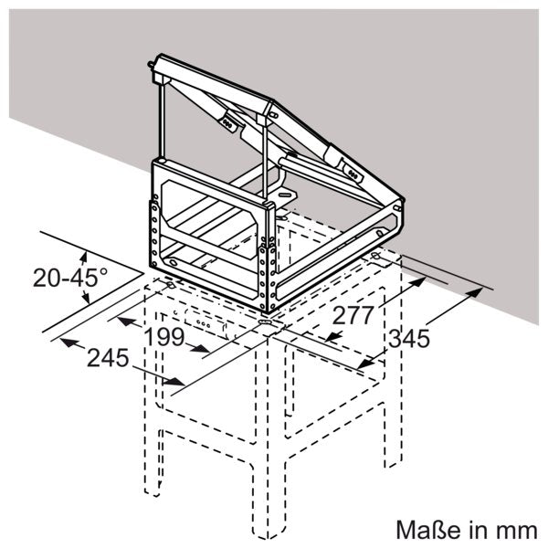 Bosch - Zubehör/Ersatzteile für Dunstabzugshauben Adapter DHZ1231 Dachschrägen