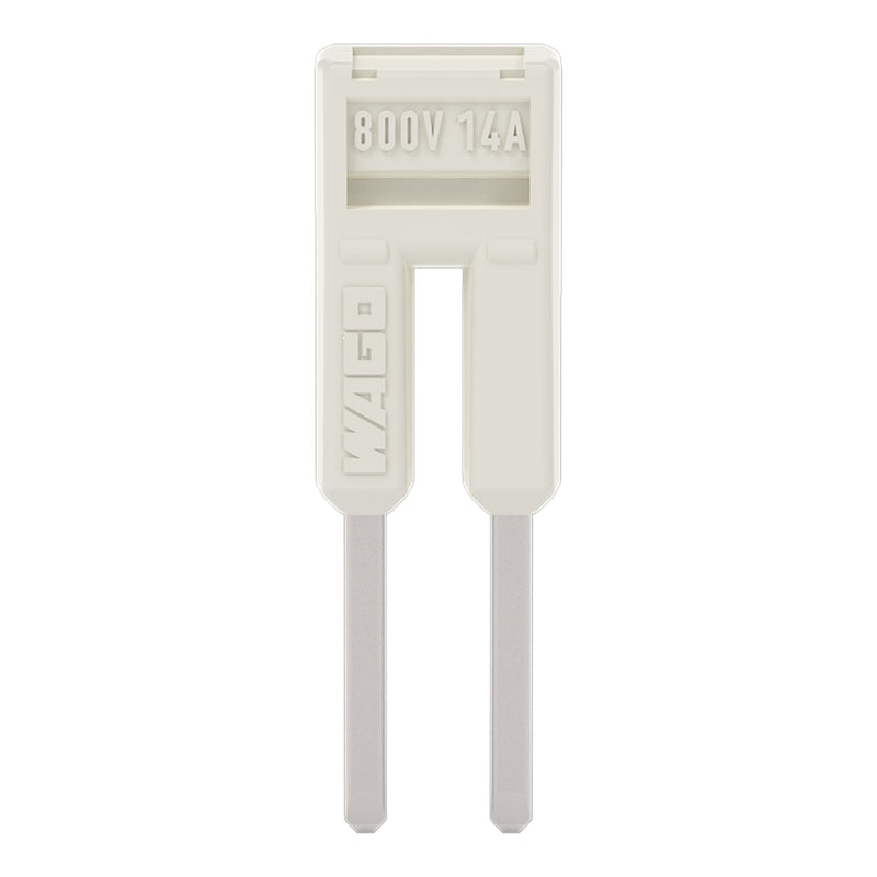 WAGO - Querverbinder/Brücker für Reihenklemme Kammbrücker 2000-402 2fach lgr − 25 Stück