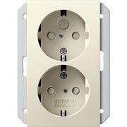 Gira - Steckdose SCHUKO 273501 2fach cws glänzend