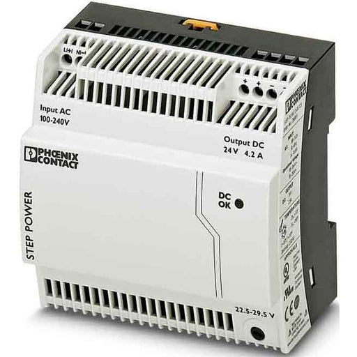 Phoenix Contact - Gleichstromversorgung Stromversorgung STEP-PS/1AC/24DC/4.2 Ausg. 24VDC/4.2A − 1 Stück