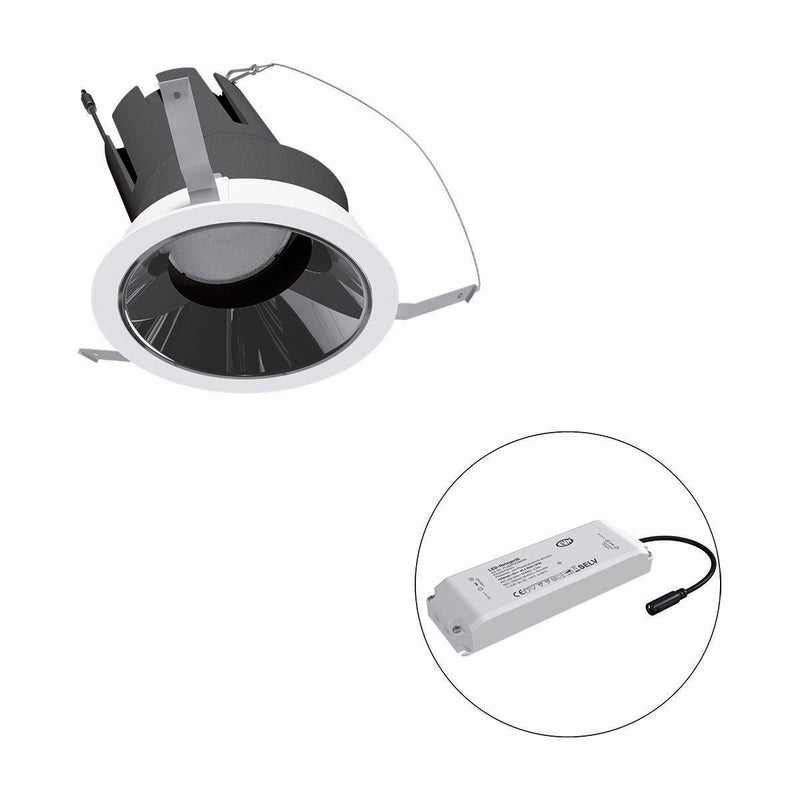 EVN Lichttechnik - Downlight/Strahler/Flutlicht LED-Einbauleuchte modular F01R11AM3830L55P Konfigurationstype