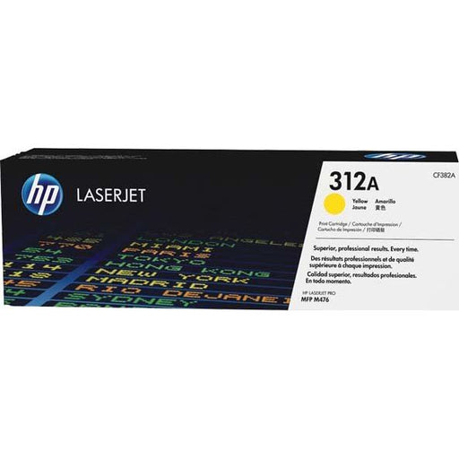 HP - Verbrauchsmaterial für Telefax/Drucker/MFC Lasertoner CF382A ge 2.700 Seiten,gelb