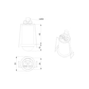 BEG Brück Electronic - Bewegungsmelder/Präsenzmelder komplett Präsenzmelder PICO-N-M-1C-DE