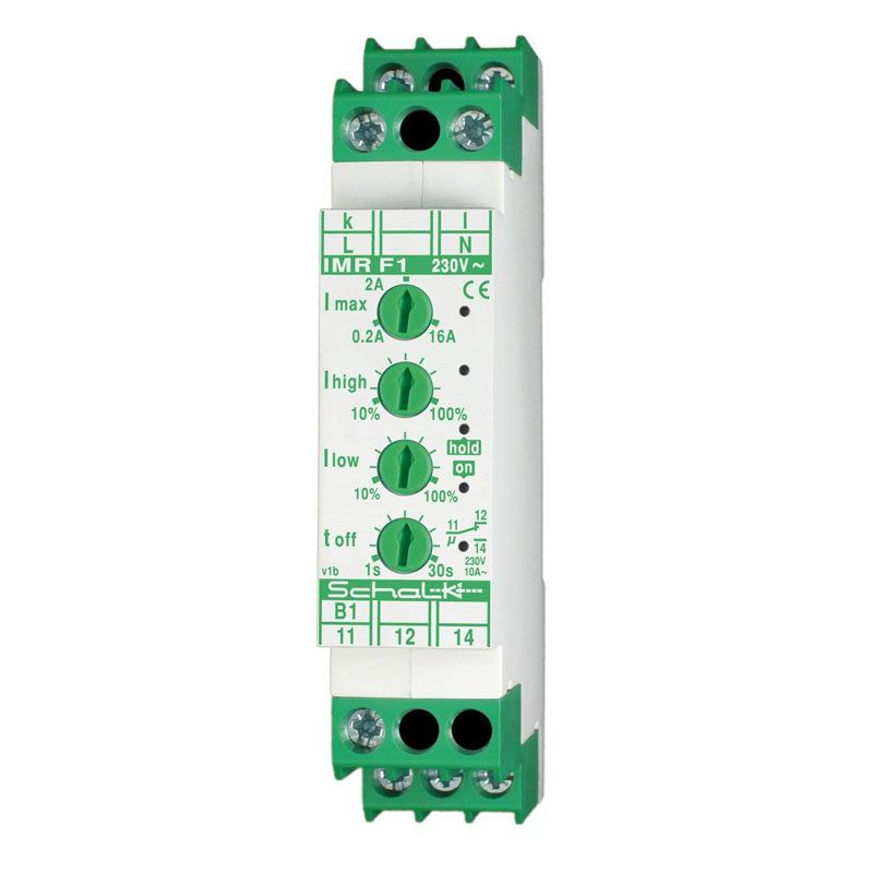 Schalk - Stromüberwachungsgerät Stromfenster-Messrelais IMR F1 230VAC, 0,1-16A