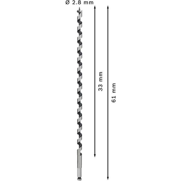 Bosch - Bohrer PRO Wood 2608597643 Holzschlangenbohrer