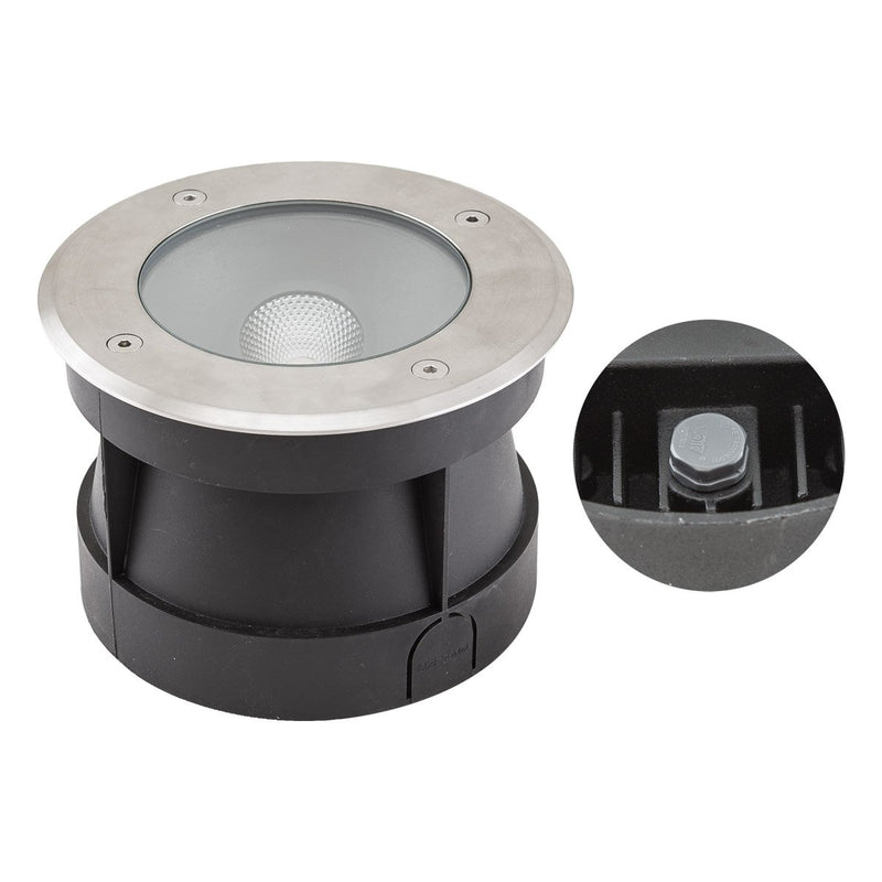 EVN Lichttechnik - Bodeneinbauleuchte LED-Bodeneinbauleuchte PC67101440 4000K IP67 alu
