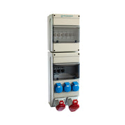 Walther Werke - CEE-Steckdosen-Kombination (IEC 60309) Kunststoff-Steckdosenkombi 6993006 IN: 63A