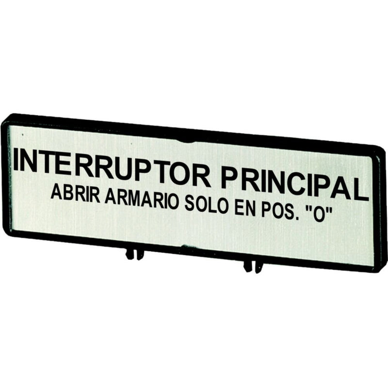 Eaton - Zubehör/Ersatzteile für Niederspannungs-Schalttechnik Träger mit Schild ZFS77-T0 T0 T3 P1 48x17mm