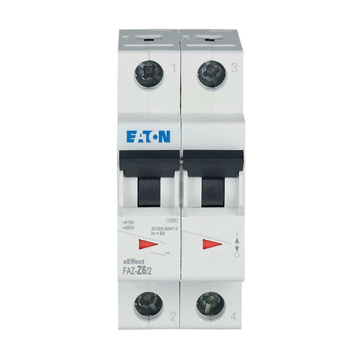 Eaton - Leitungsschutzschalter FAZ-Z6/2 Z 6A, 2p