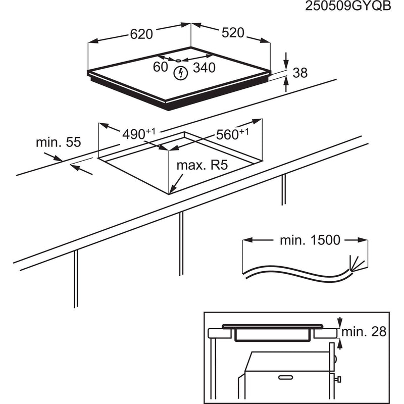Electrolux AEG MDA - Herd EB-Herdset KOMBI3026F OU5AE20SM+TA64RA07FB