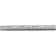 Hultafors - Gliedermaßstab Holzgliedermassstab A61-1-6 -mm/Zoll- 1m − 5 Stück