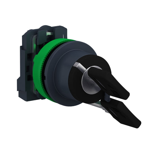 Schneider Electric - Wahlschalter, Komplettgerät Schlüsselschalter XB5FG21 2 Stell − 1 Stück