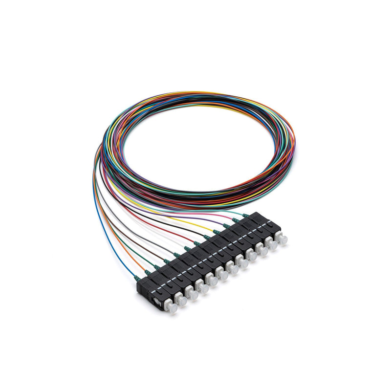 Corning - LWL-Pigtail LWL Pigtail Kit FK12003901T1Z09AA002 12x1, 900µm, 2m bunt
