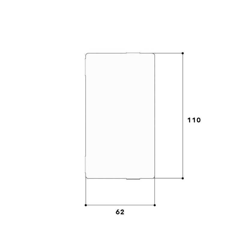 GGK - Endstück für Geräteeinbaukanal FB-Endplatte 60x110 alp 11201 − 8 Stück