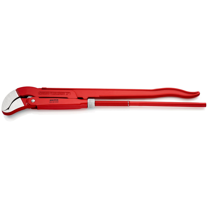 Knipex - Rohrzange 83 30 030 S-Maul rot, 680mm