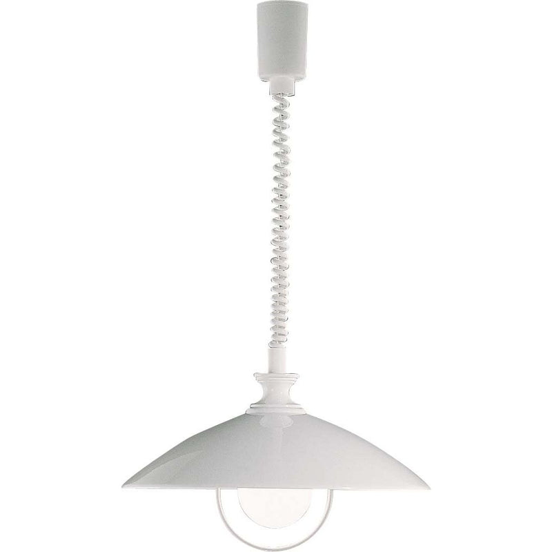 Böhmer - Pendelleuchte Zugpendelleuchte 11066 ws G95 100W E27
