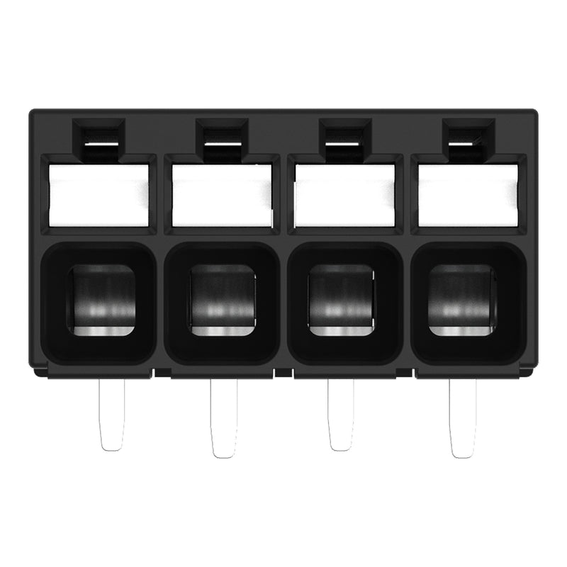 WAGO GmbH & Co. KG - Leiterplattenklemme THR-Leiterplattenklemme 2086-1224/300-000 Drücker,1,5mm²,sw − 216 Stück