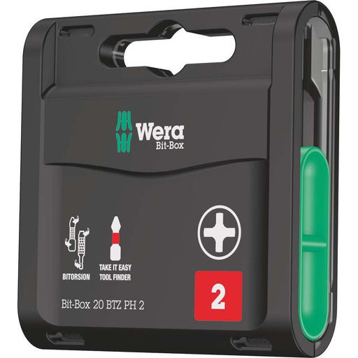 Wera - Bit-Set Bit-Box BTZ Bi-Torsion 05057751001 20xPH 2x25