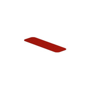 Weidmüller - Kennzeichnungsmaterial Gerätemarkierer, Etikett SM 27/8 MM RT 27x8mm rot − 1000 Stück