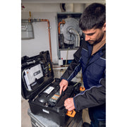 Testo - Differenzdruckmeßgerät Druck-Leckmengenmessgerät 0563 3240 71 Profi Set 324 Gas+Wa