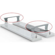 Casafan - Montagehilfe Haustechnik Heizstrahlerzubehör Doppelmontageset H/P f.Heatpanel