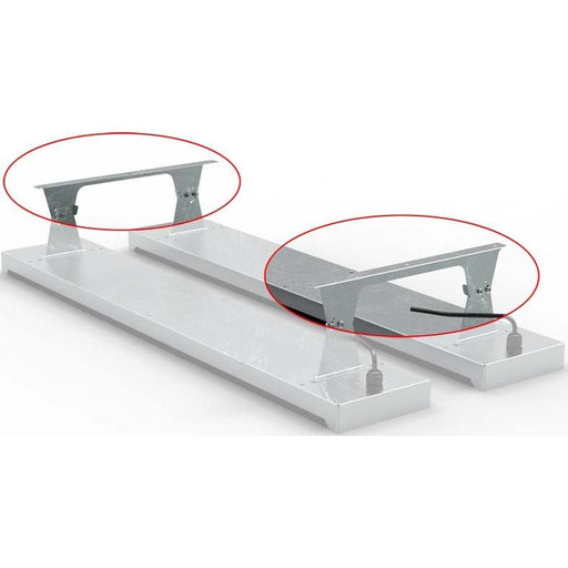 Casafan - Montagehilfe Haustechnik Heizstrahlerzubehör Doppelmontageset H/P f.Heatpanel
