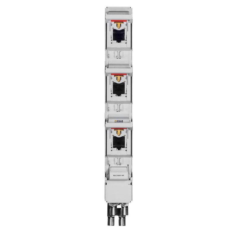 GSAB Elektrotechnik - Sicherungslastschaltleiste NH-Sicher.lastschaltleiste 99.00.0267.1 Gr.2, 3x1-pol. 400A