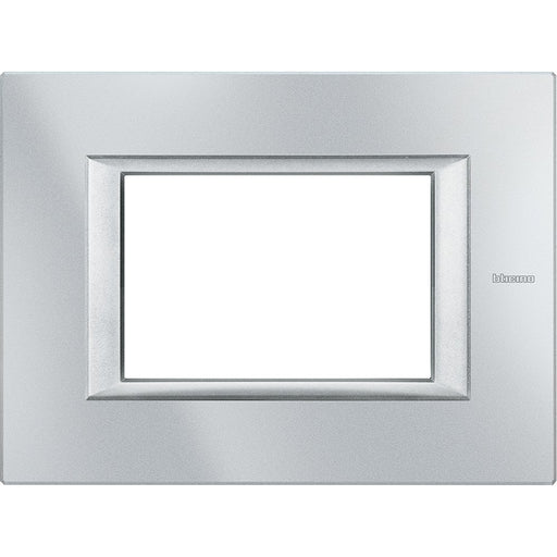 Legrand (BT) - Abdeckrahmen Axolute Rahmen 3-Modul HA4803HC alu grau