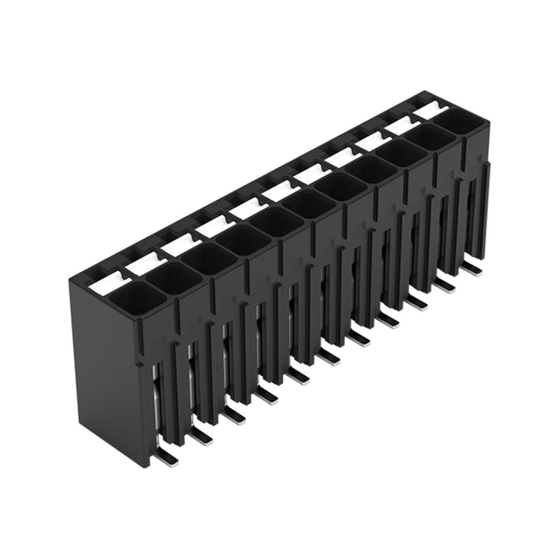 WAGO GmbH & Co. KG - Leiterplattenklemme SMD-Leiterplattenklemme 20861111700000900000 Drücker,1,5mm²,sw − 1080 Stück