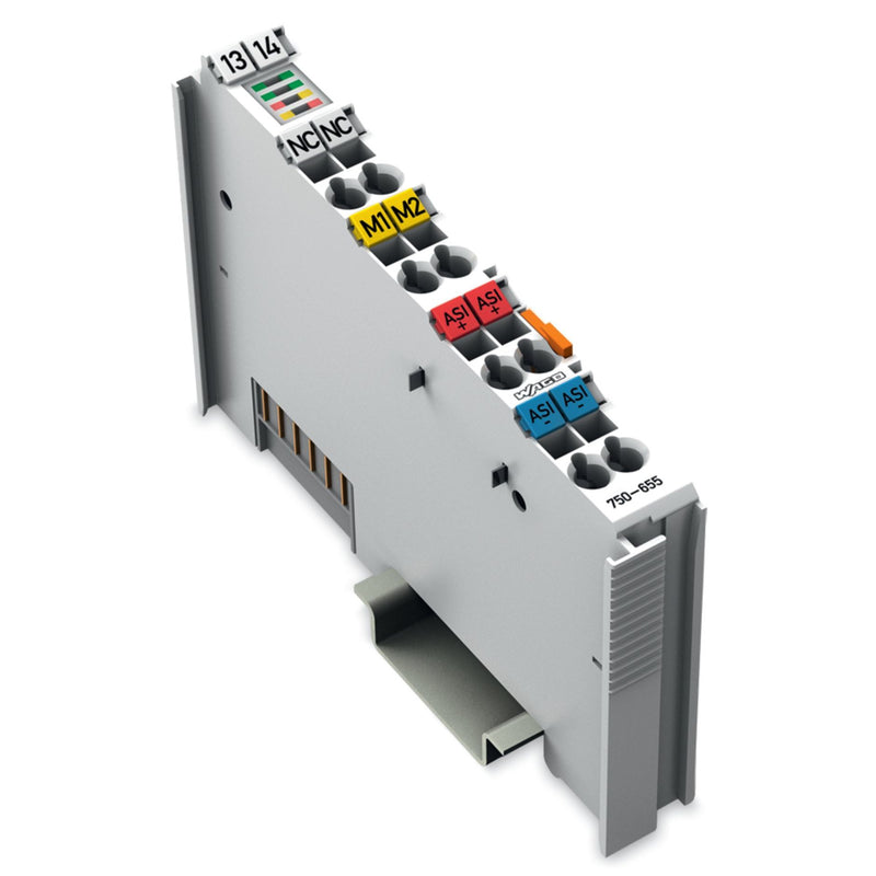WAGO - Feldbus, Dez. Peripherie - Kommunikations-Modul AS-Interface Master 750-655 (M3) V.2.1