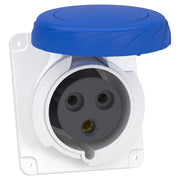 Schneider Electric - CEE-Anbausteckdose (IEC 60309) Industriesteckdose PKF32F723 gewinkelt, 32A, 2p+E