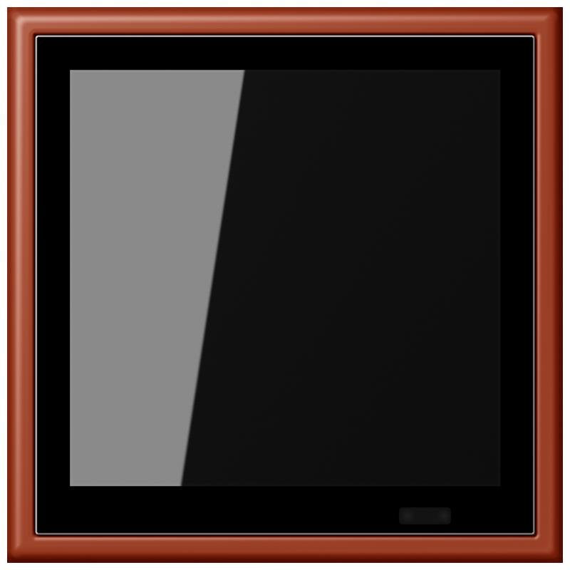 Jung - Bussystem-Mehrfach Bediengerät KNX Raumcontroller LC 459 D1 S 232 locre rouge