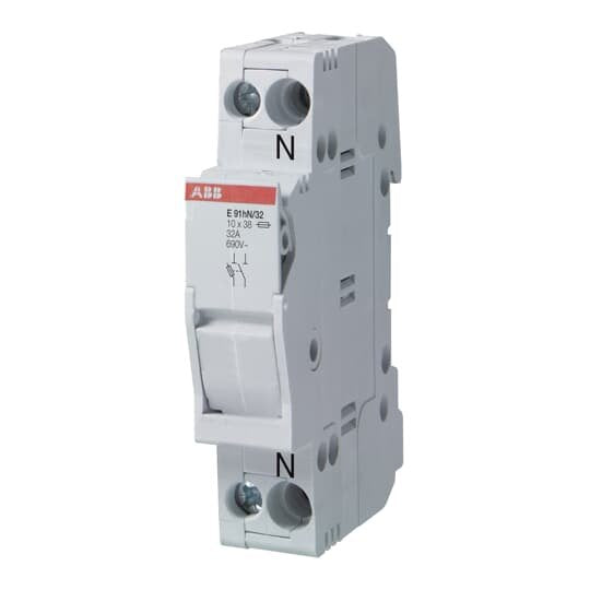 ABB Stotz S&J - Halter für zylindrische Sicherung Sicherungshalter E 91N/30s CC 1P+N, In=30A