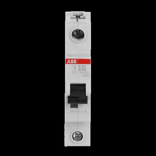ABB Stotz S&J - Leitungsschutzschalter Sicherungsautomat S201-B80 6kA, 80A, 1P