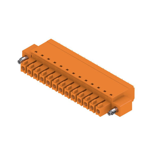 Weidmüller - Kabelsteckverbinder für Leiterplattensteckverbinder Verbinder Buchsenleiste BCF 3.81/#1970690000 3.81mm − 50 Stück
