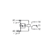 WAGO - Schaltrelais Relaismodul 788-304/003-000 DC 24 V,1W,grau
