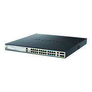 DLink - Netzwerk Switch 24 x 100/1000/2500BASE-T DMS-3130-30TS/E Layer 3 Stackable Ma