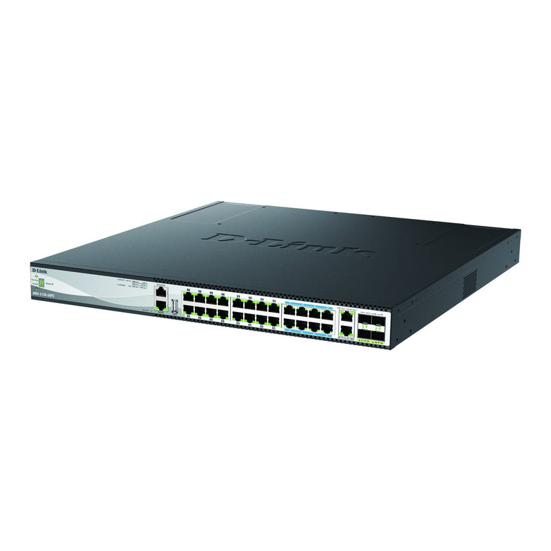 DLink - Netzwerk Switch 24 x 100/1000/2500BASE-T DMS-3130-30TS/E Layer 3 Stackable Ma