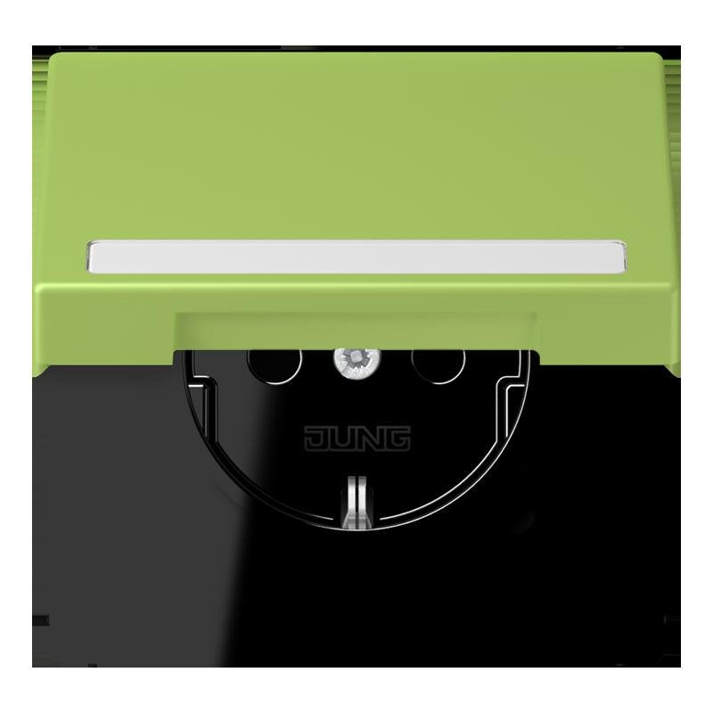 Jung - Steckdose SCHUKO Steckdose LC 1520 BFNAKL 221 vert clair (32052)