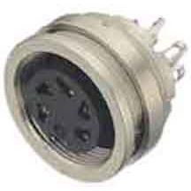 Binder - Rundsteckverbinder, Einbau (PCB) Flanschdose 09 0104 00 02 2p., löten − 1 Stück by Binder
