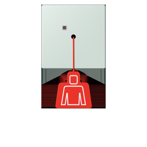 Jung - Behindertenelement für Installationsschalterprogramme Notrufsystem Zugtaster NRS LC 0834 ZT 215 ceruleen pale