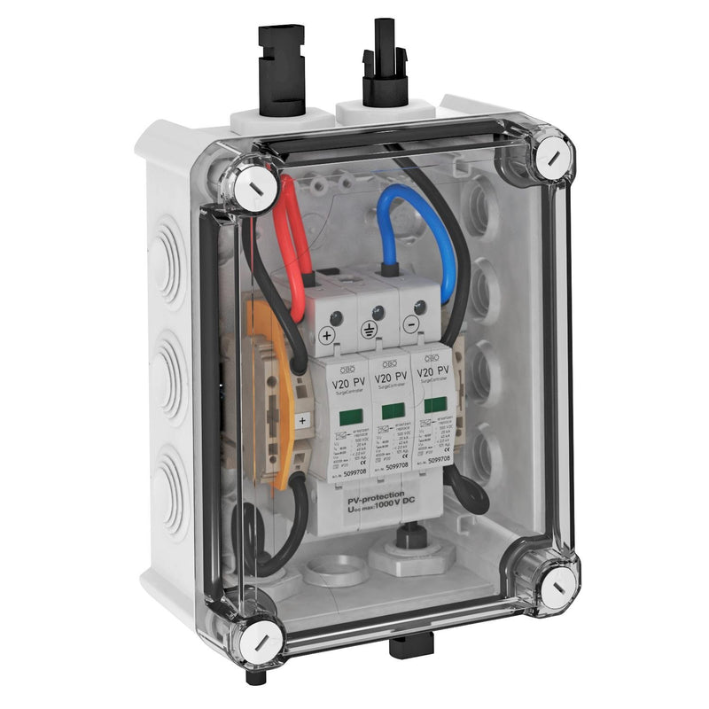 OBO Bettermann - Photovoltaik-DC-Stringbox PV-Systemlösung PVG-C1000S100 im Gehäuse − 1 Stück