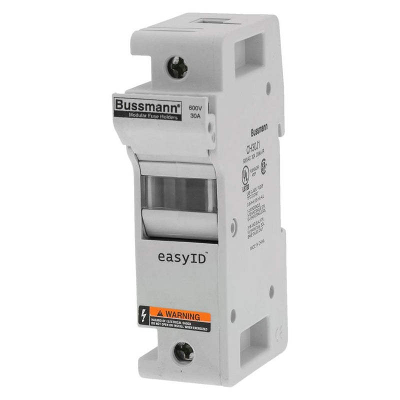 Eaton - Halter für zylindrische Sicherung Sicherungshalter CH30J1 30 A, AC 600 V − 6 Stück