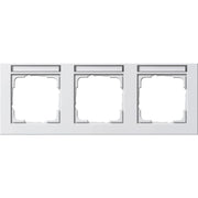 Gira - Abdeckrahmen 3f. rws/matt 109322 waagerecht, bruchsi